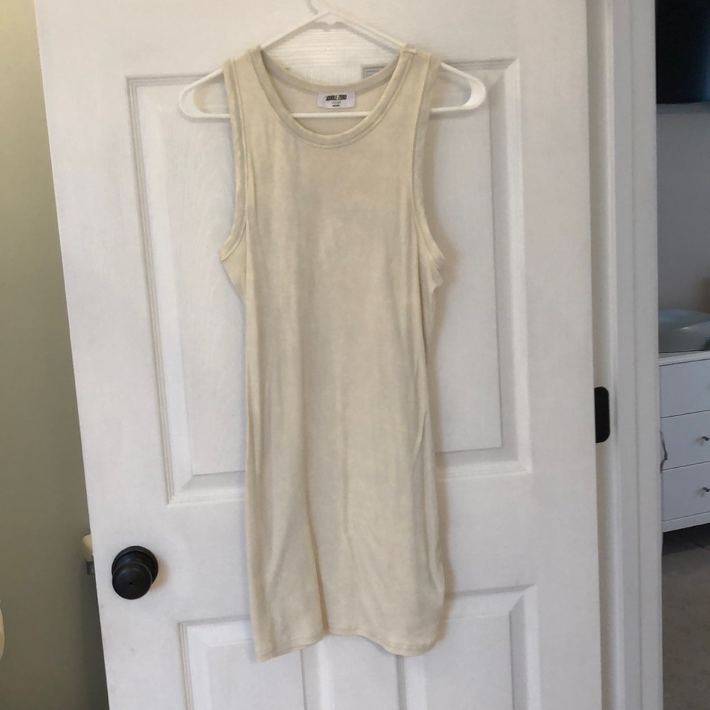Ribbed tank dress